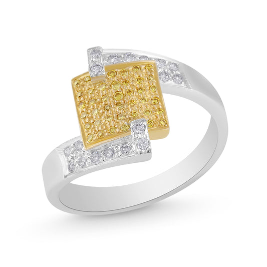 18K YELLOW GOLD DIAMOND REVERIE RING